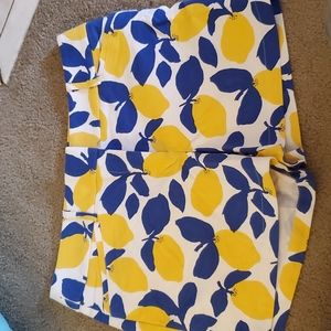 Loft Riviera lemon 🍋 shorts